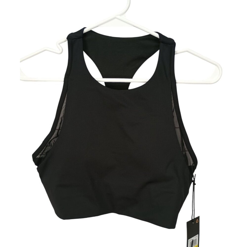 Fila Womens UpLift Black Racerback Sports‎ Bra M